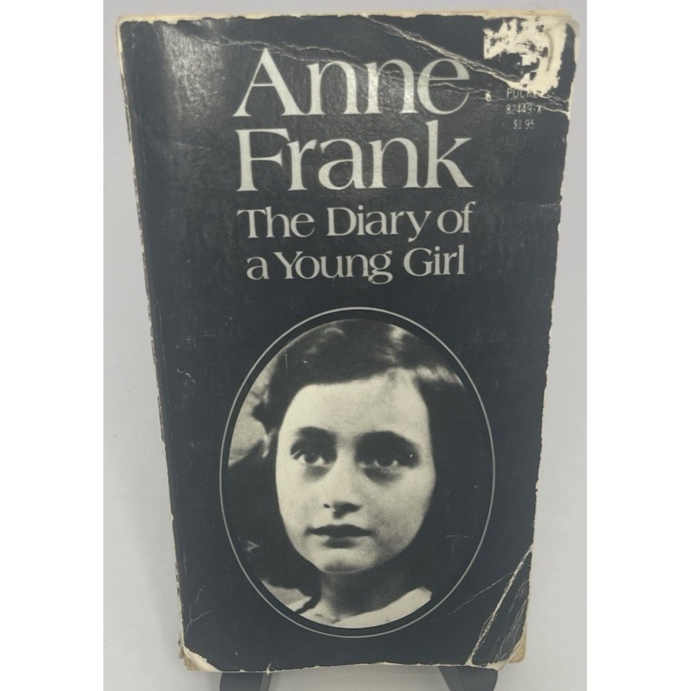 Anne Frank The Diary Of A Young Girl Pocket Books 1953 Vintage Paperback 82nd